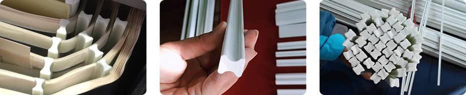 Precision Pultruded Fiberglass Dog Bone Profiles Production FRP Dog Bone