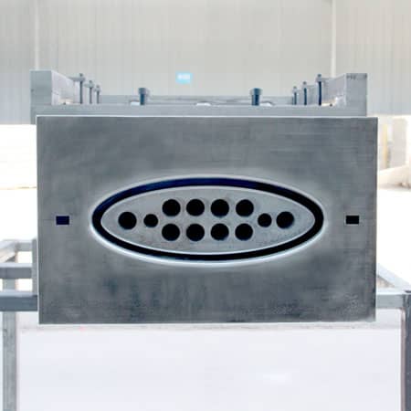 280*100mm FRP Oval Tube Pultrusion Die