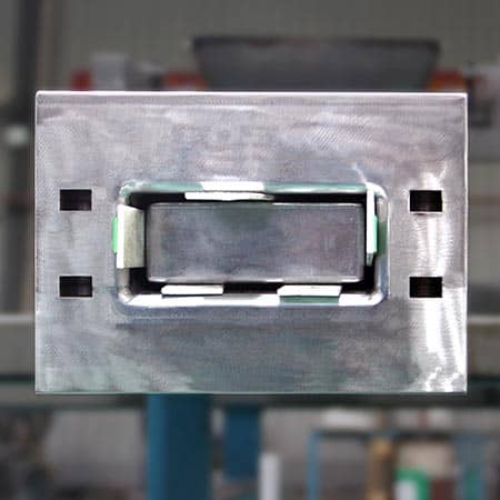 120*50mm FRP Rectangular Tube Pultrusion Die & Heavy-Duty Structural Tooling