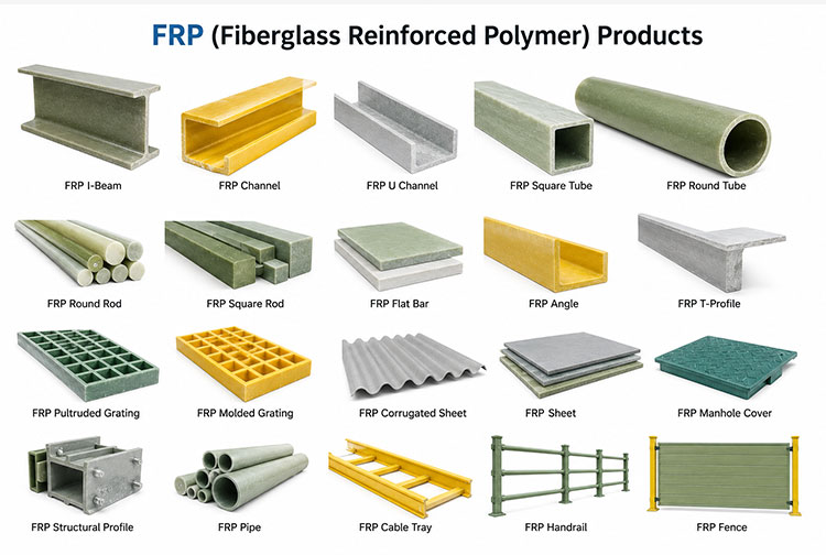 Types of FRP Products