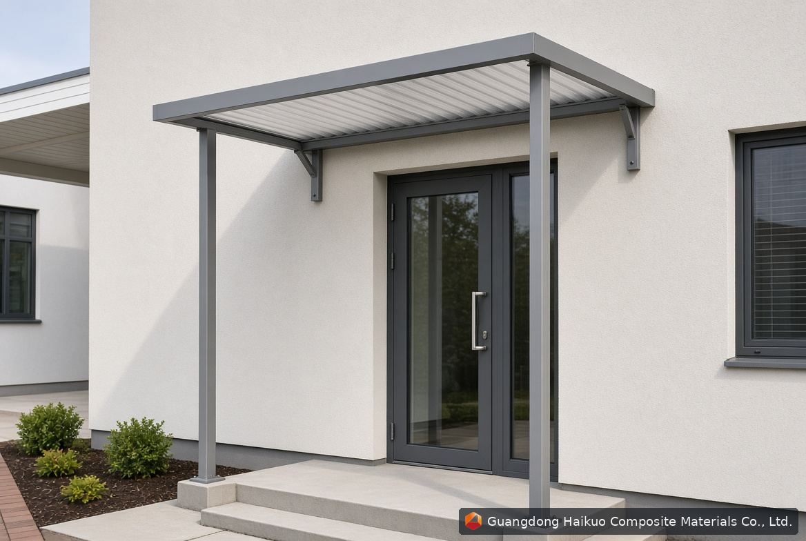 Fiberglass awning frame