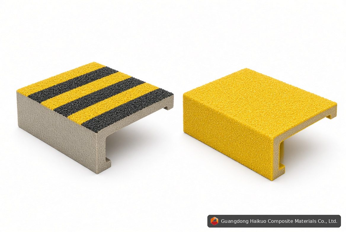 FRP/GRP Stair Nosing Profiles